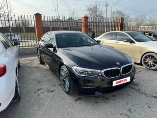 2017 BMW 5 серии 520i VII (G30/G31/G38), чёрный, 3700000 рублей, вид 5