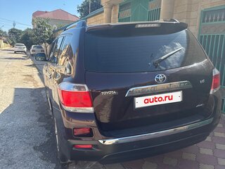 2012 Toyota Highlander II (XU40) Рестайлинг, пурпурный, 2200000 рублей, вид 4