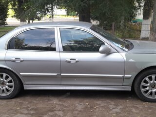 2004 Hyundai Sonata IV (EF) Рестайлинг, серебристый, 140000 рублей, вид 4