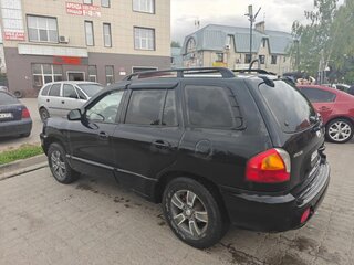 2004 Hyundai Santa Fe I, чёрный, 430000 рублей, вид 5
