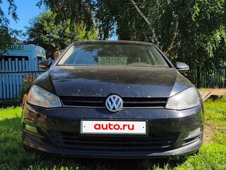 2013 Volkswagen Golf VII, чёрный, 795000 рублей, вид 2