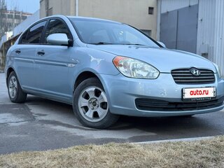 2007 Hyundai Verna II, голубой, 515000 рублей, вид 1