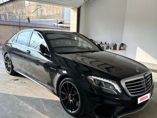 2014 Mercedes-Benz S-Класс AMG 63 AMG Long III (W222, C217), чёрный, 3999999 рублей, вид 3
