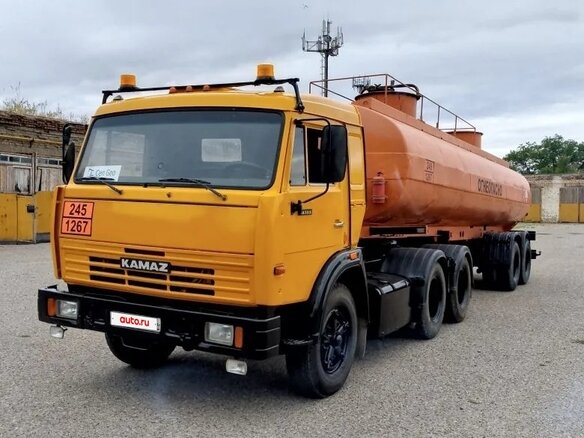 2008 КамАЗ 6460, оранжевый, 1750000 рублей - вид 11