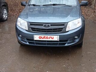 2013 Lada (ВАЗ) Granta I, серый, 300000 рублей, вид 2