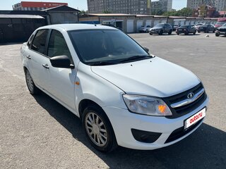 2016 Lada (ВАЗ) Granta I, белый, 500000 рублей, вид 2