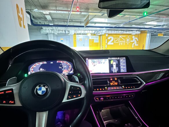 2021 BMW X5 30i IV (G05/G18), синий, 6500000 рублей - вид 17