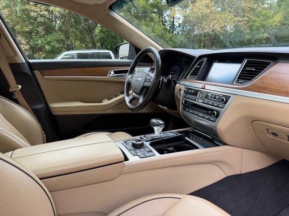 2017 Genesis G80 I, чёрный, 1650000 рублей - вид 6