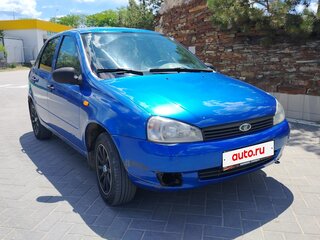 2007 Lada (ВАЗ) Kalina I, синий, 260000 рублей, вид 2