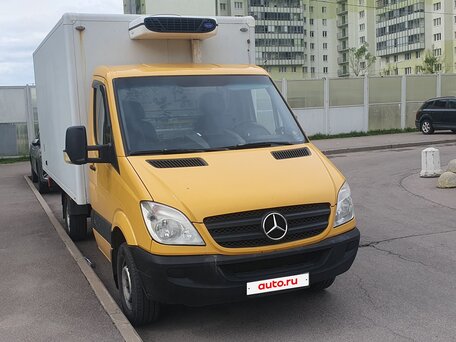 2011 Mercedes-Benz Sprinter, жёлтый, 1800000 рублей, вид 1