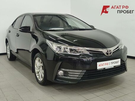 2018 Toyota Corolla XI (E160, E170, E180) Рестайлинг 1, чёрный, 1549000 рублей, вид 1