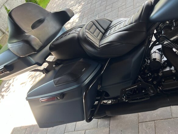 2021 Harley-Davidson Street Glide, синий, 1850000 рублей - вид 13