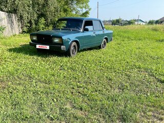 2009 Lada (ВАЗ) 2107, зелёный, 120000 рублей, вид 5