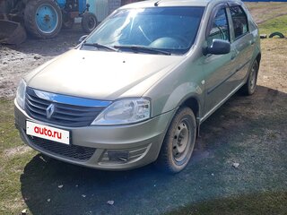 2011 Renault Logan I Рестайлинг, бежевый, 360000 рублей, вид 1