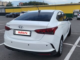 2020 Hyundai Solaris II Рестайлинг, белый, 1170000 рублей, вид 4