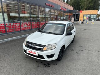 2017 Lada (ВАЗ) Granta I, белый, 483000 рублей, вид 2