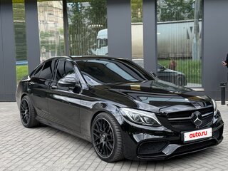 2015 Mercedes-Benz C-Класс AMG 450 AMG IV (W205), чёрный, 2650000 рублей, вид 3