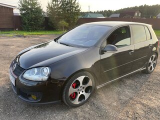 2007 Volkswagen Golf GTI V, чёрный, 950000 рублей, вид 1