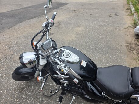2008 Suzuki Boulevard 400, чёрный, 450000 рублей, вид 5