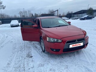 2008 Mitsubishi Lancer X, красный, 590000 рублей, вид 1