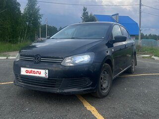 2011 Volkswagen Polo V, чёрный, 460000 рублей, вид 1