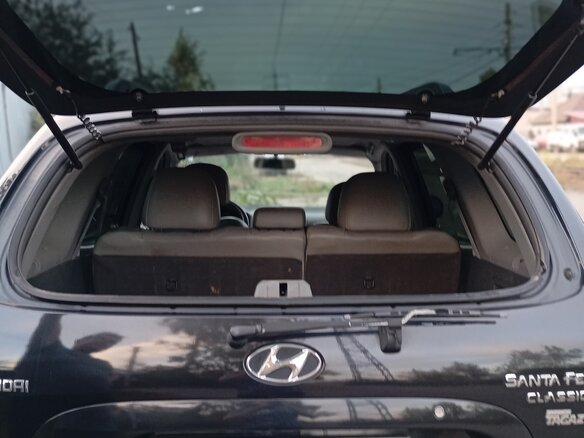 2008 Hyundai Santa Fe Classic Classic, чёрный, 650000 рублей - вид 6
