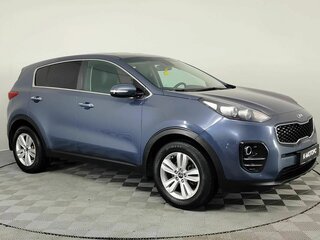 2017 Kia Sportage IV, синий, 1890000 рублей, вид 3