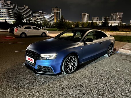 2012 Audi A5 I (8T) Рестайлинг, синий, 1650000 рублей, вид 1