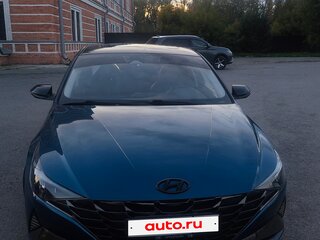 2021 Hyundai Elantra VII (CN7), синий, 2100000 рублей, вид 5