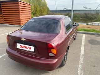 2008 Chevrolet Lanos I, красный, 225000 рублей, вид 5