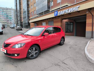 2008 Mazda 3 I (BK) Рестайлинг, красный, 625000 рублей, вид 1