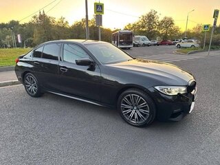 2019 BMW 3 серии 320i xDrive VII (G2x), чёрный, 3345000 рублей, вид 2