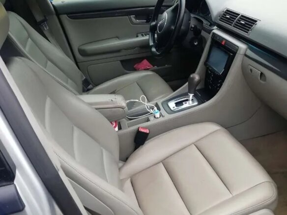 2002 Audi A4 II (B6), серебристый, 460000 рублей - вид 9
