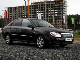 2007 Kia Cerato I Рестайлинг, чёрный, 559000 рублей, вид 4