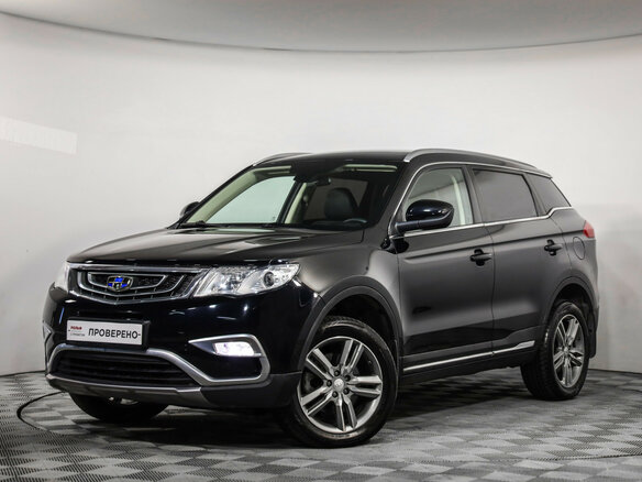 2018 Geely Atlas I, чёрный