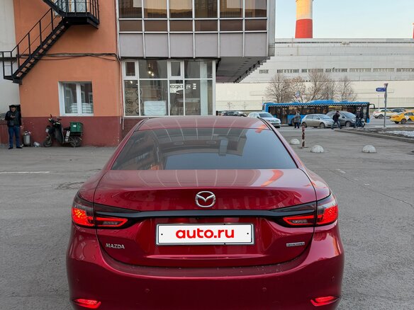 2019 Mazda 6 III (GJ) Рестайлинг 2, красный, 2515000 рублей - вид 6