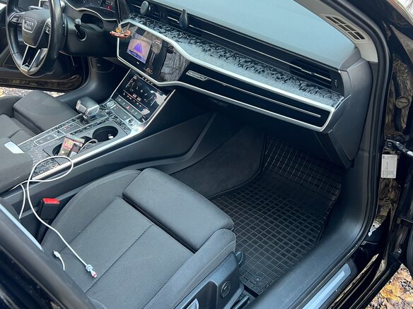 2019 Audi A6 40 TDI V (C8), чёрный, 3000000 рублей - вид 6