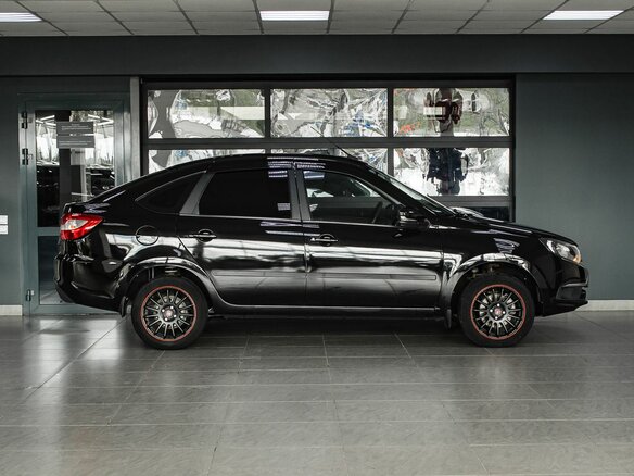 2023 Lada (ВАЗ) Granta Euro-2 I Рестайлинг, чёрный - вид 7