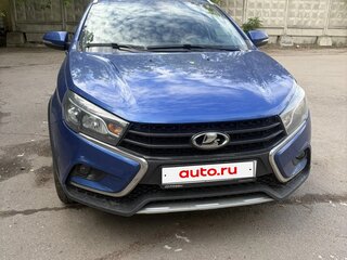 2020 Lada (ВАЗ) Vesta SW Cross I, синий, 830000 рублей, вид 2