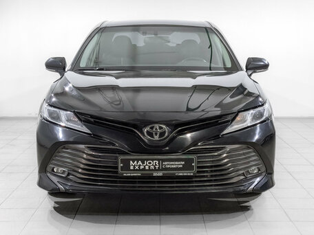 2021 Toyota Camry VIII (XV70), чёрный, 2625000 рублей, вид 2