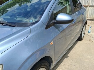 2012 Chevrolet Aveo II, голубой, 750000 рублей, вид 4