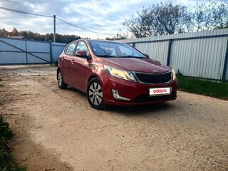 2014 Kia Rio 6-speed III, пурпурный, 1200000 рублей, вид 2