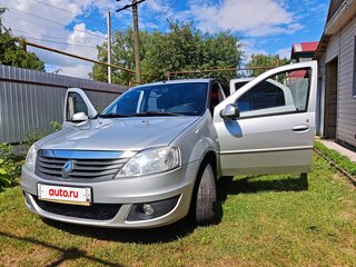 2012 Renault Logan I Рестайлинг, серый, 630000 рублей, вид 1