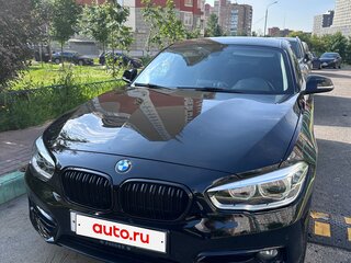2016 BMW 1 серии 118i II (F20/F21) Рестайлинг, чёрный, 1430000 рублей, вид 3