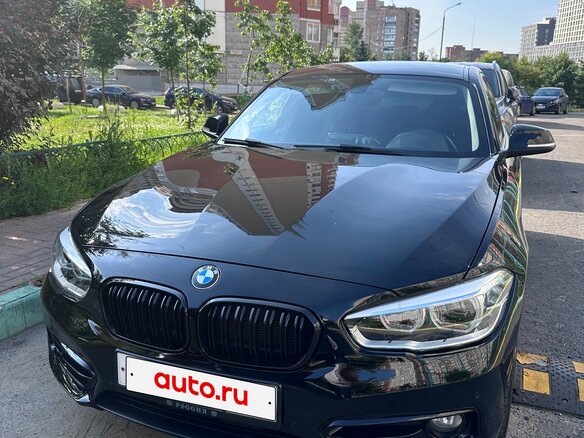 2016 BMW 1 серии 118i II (F20/F21) Рестайлинг, чёрный, 1430000 рублей - вид 2