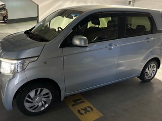 2018 Honda N-WGN I Рестайлинг, синий, 810000 рублей, вид 4