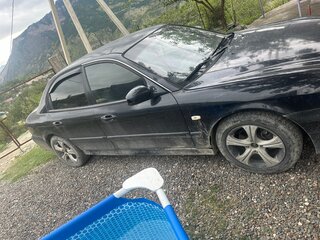 2005 Hyundai Sonata IV (EF) Рестайлинг, чёрный, 250000 рублей, вид 2