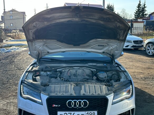 2013 Audi RS 7 I (4G), серый, 3900000 рублей - вид 17