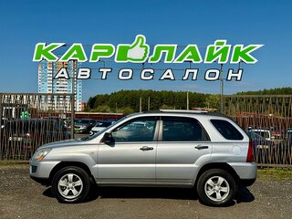 2009 Kia Sportage II Рестайлинг, серебристый, 739000 рублей, вид 3