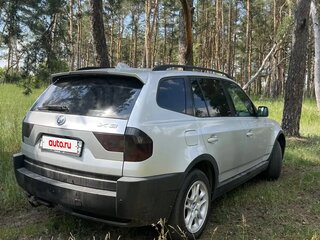 2004 BMW X3 25i I (E83), серебристый, 685000 рублей, вид 3